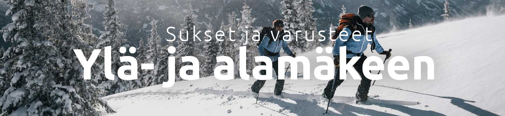 Sukset ja varusteet ylä- ja alamäkeen Kuvan Copyright: Hagan-ski.com / stefanleitner.com