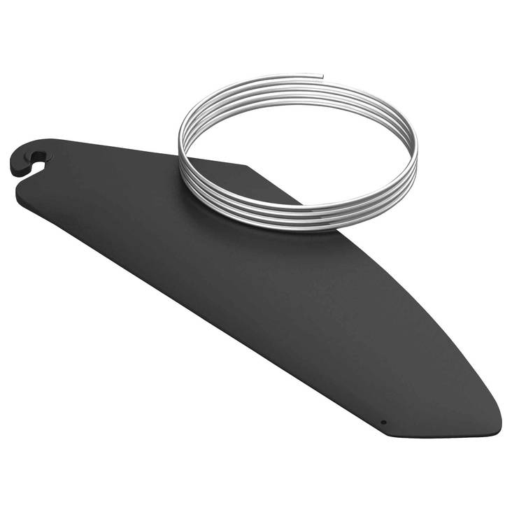 Kajak Sport Retractable Plastic Skeg Pro evä vaijerilla / Bylgja - Kajakkien varaosat - 941 - 1