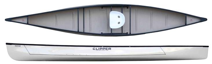 Clipper 15'6" Solitude Solo Ultralight - Soolokanootit - 343 - 1