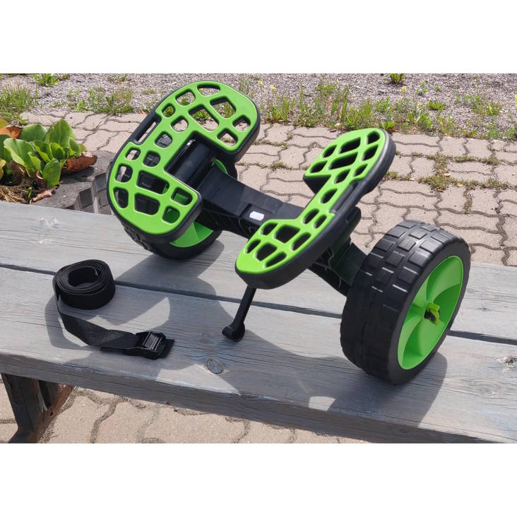 QJ Plastic Kayak Cart kärry - Kajakki- ja kanoottikärryt - 4964 - 1