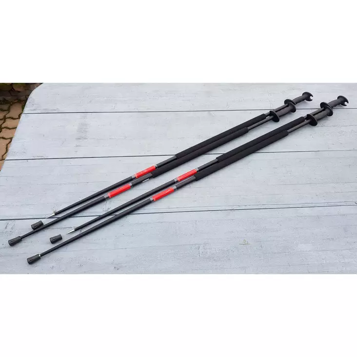 Skyllermarks Svart tuplasauvat - Retkiluistelusauvat - 1515 - 1