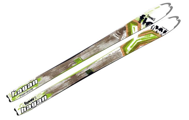 Hagan Y-Flow 173 cm - Telemark-sukset - 3336 - 1