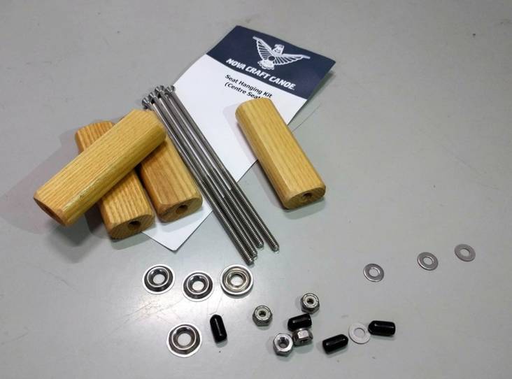 Nova Craft Seat Hanging Kit penkin ripustussarja - Kanoottien varaosat - 4676 - 1