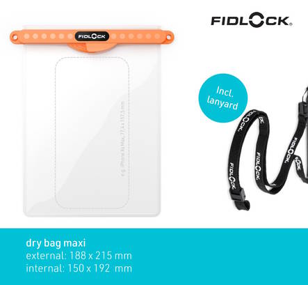 Fidlock Hermetic Maxi puhelinpussi - Puhelinkotelot melontaan - 1077 - 2