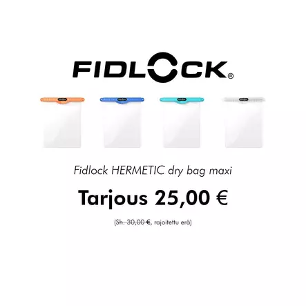 Fidlock Hermetic Maxi puhelinpussi - Puhelinkotelot melontaan - 1077 - 1