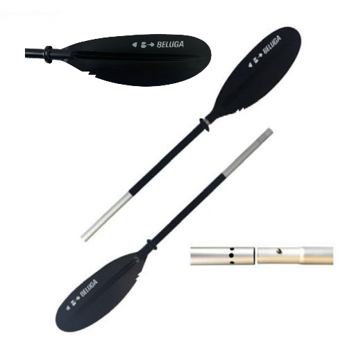 Riot Basic Kayak Paddle 2-os. 220 cm - Perusmelat kajakeille - 3927 - 1