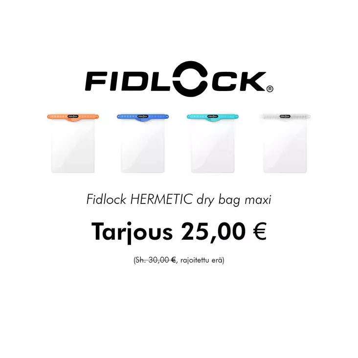 Fidlock Hermetic Maxi puhelinpussi - Puhelinkotelot melontaan - 1077 - 1