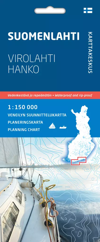 Suomenlahti, veneilyn suunnittelukartta 1:150 000, 2023 - Melontakartat - 5228 - 1