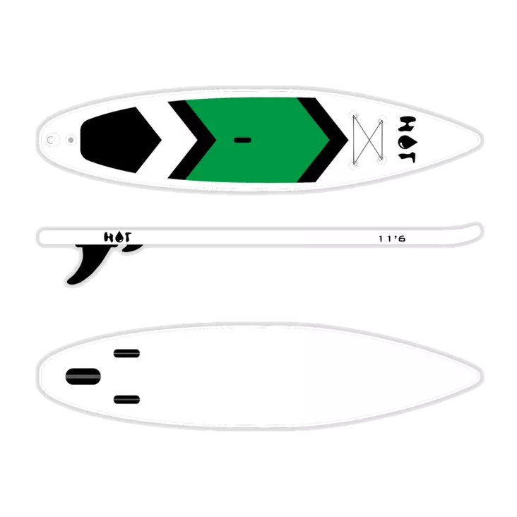 HOT All Round 11'6" SUP - Outlet - 3779 - 1