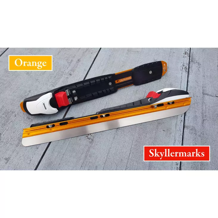 Skyllermarks Orange Std 42 + Rottefella NNN BC Manual - Retkiluistimet - 5609 - 1